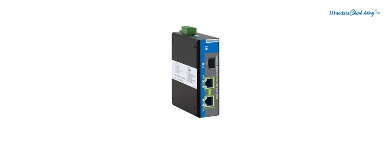 Media Converter PoE 3onedata IPMC100-1GS-1GPOE
