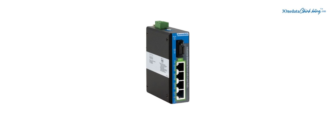Switch PoE Công Nghiệp 3onedata IPS2000G-1GT-4GPOE
