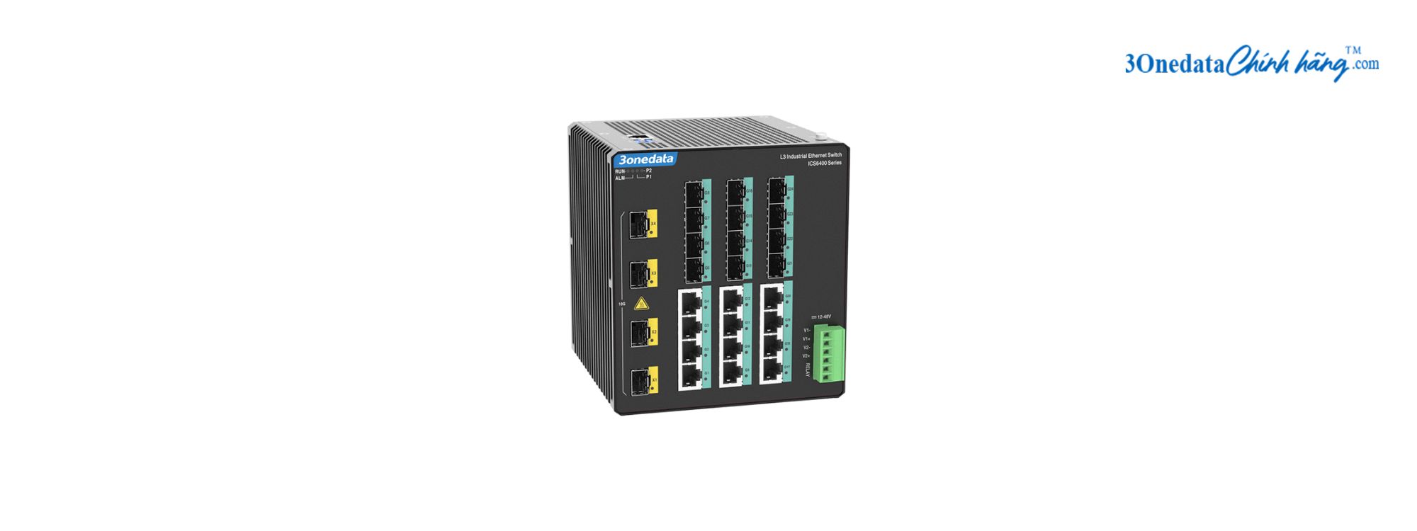 Switch ICS6400-12GT12GS4XS-2P(12~48VDC)